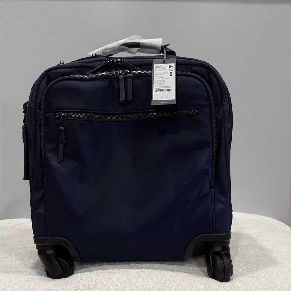 NWT - TUMI - Voyager Osona Compact Carry-On - Dark Blue